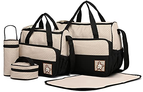 Miss Lulu Damen 9026 Bk Gepäck, Kuriertasche, Schwarz