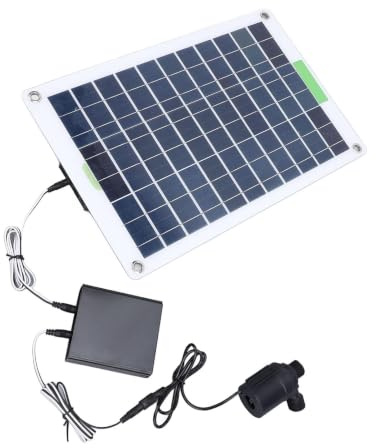 Solar Water Pump Kit 100W Solkraft Fontänpump Monokristallin Kisel 16 1,2m Lyft med Energilagringsbox för Trädgård Pool Fisk Bädd Pond
