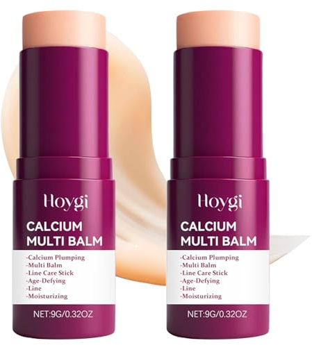 2pcs Balsamo de Colágeno en Barra,Balm Coreano para el Contorno de los Ojos, el Rostro y el Cuello,Cuidado Hidratante