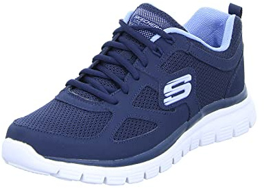 Skechers Burns 52635-bbk Herren-Sneakers, tiefsitzend, Blau - blau - Größe: 39 EU