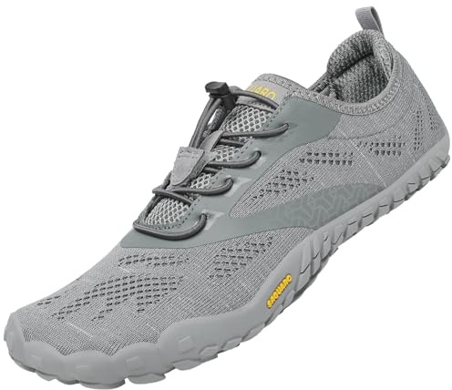 SAGUARO Zapatos Barefoot Hombre Zapatillas Minimalistas Mujer Calzado Trail Running