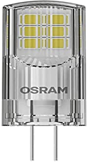 OSRAM LED Pin Lampe mit G4 Sockel, Warmweiss (2700K), 12V-Niedervoltlampe, 2.6W, Ersatz für herkömmliche 28W-Lampe [Energieklasse F] [Energieklasse F]