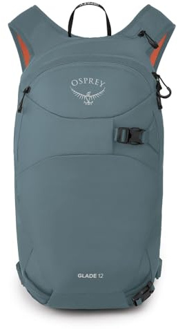 Osprey Glade Unisex Skid- & Snowboardryggsäck - Stabil passform för dynamiska rörelser - 2,5L vätskebehållare ingår - Enkel åtkomst för skidglasögon - Bluesign-godkända material