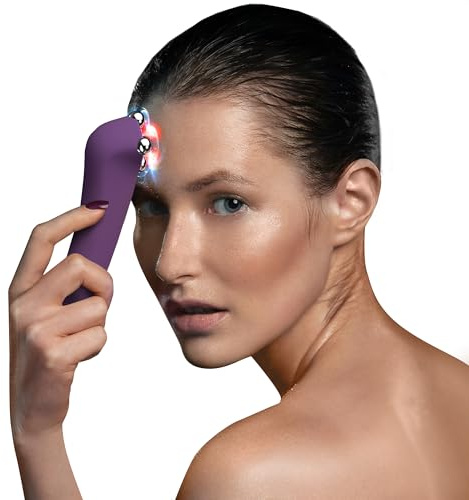 FAQ 401 Appareil Lifting Visage à Double Microcourant – Massage visage Lumière Rouge & Bleue – Drainage Lymphatique pour Raffermir, et Réduire les Rides