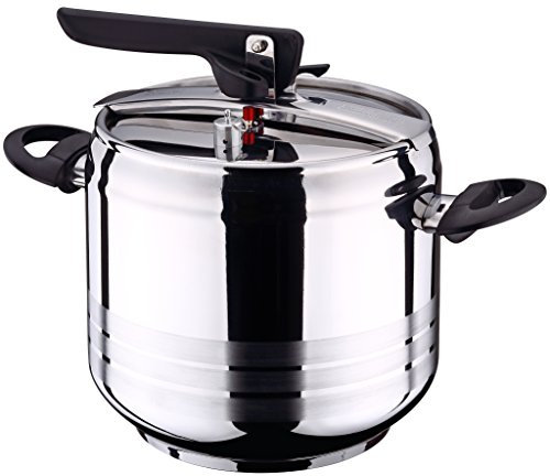 San Ignacio Premium-olla a Pressione 7l SGP Duna, Acciaio Inox, Cromato