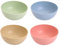 Set di 4 ciotole infrangibili per cereali, leggere, utilizzabili in microonde e lavastoviglie, ecologiche per riso, insalata, pasta, tagliatelle, zuppe (grandi 15 x 7 cm)