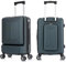 BKEKM Reisekoffer 24-Zoll-Koffer Premium-Gepäck Gepäckkoffer mit Frontöffnung Design Verstellbarer Trolley-Gepäck Hartschalenkoffer mit Radgepäck Reisen