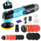 DURATECH Polisseuse Voiture Sans Fil 12V, Vitesse Maximale 3000 tr/min, Mini Polisseuse avec Batterie 2,0Ah, Polisseuse 50 + 80 mm, et Sac de Rangement pour Auto, Meubles et Métaux