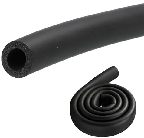 Isolation Tuyaux Chauffage 6/13/16/20/25/32/43/50mm diamètre intérieur, Tube D'isolation de Tuyau Thermique pour Fitness Outils, Tuyau Isolant du climatiseur(43mm x 15mm)