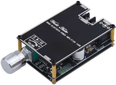 HiFi-Verstärker mit Bluetooth 5.1, ZK-1001B Audioverstärker Karte 100W Mini TWS Mono Audio-Leistungsverstärkermodul mit BT/AUX/USB-Eingang, DC 7-24V DIY-Lautsprecherkit