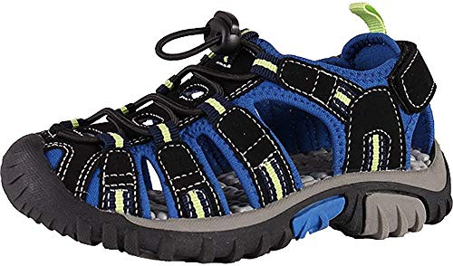 Mc Kinley Vapor 2 Sandali per bambini Black/Blue/Lime 25