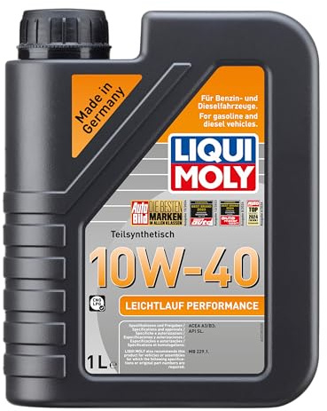 LIQUI MOLY | Leichtlauf Performance 10W-40 | 1 L | Oli motore | semi sintetico | SKU: 2338