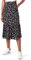 Tommy Jeans Damen Rock Floral Ruffle Midi-Länge, Schwarz (Spring Floral), 6XL