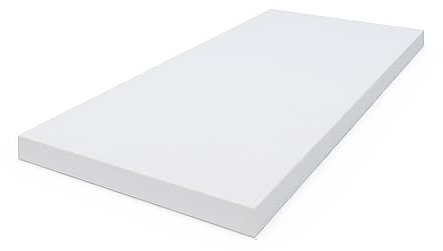 VitaliSpa Kindermatratze 200x90 cm - Weiß hergestellt aus Schaum - Die Kaltschaummatratze für Kinder- oder Jugendliche, perfekt für ruhigen und tiefen Schlaf