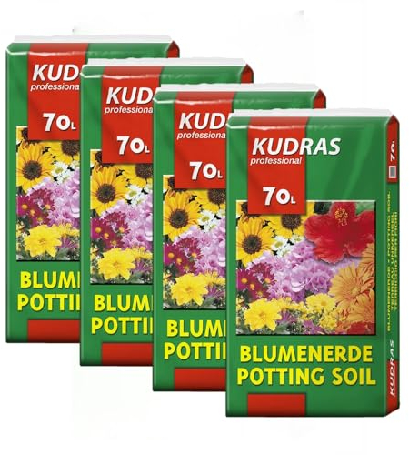 KUDRAS Blumenerde 280L (4x70L) Universalerde