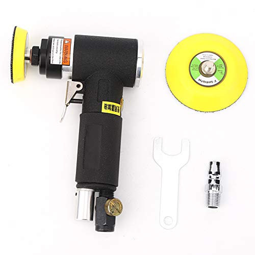 ANKROYU AT-1500-2 Polisseuse Orbitale à 90 Degrés, Ponceuse Pneumatique Coudée En Alliage D'aluminium, Outils De Meulage Excentriques, Machine De Polissage Pour Meulage Et Polissage
