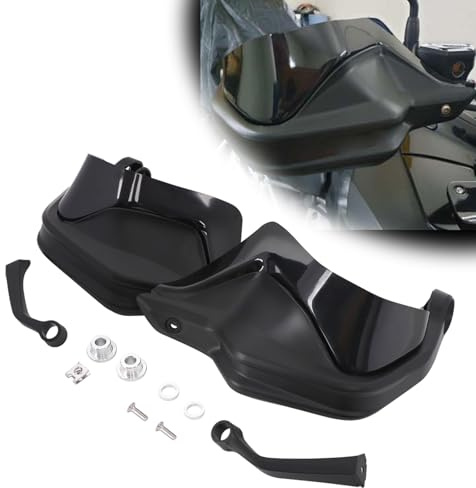 BIUGERCN Paramani per moto, protezioni per mani, in plastica ABS, per X Cape 650 X-Cape 650, colore: nero