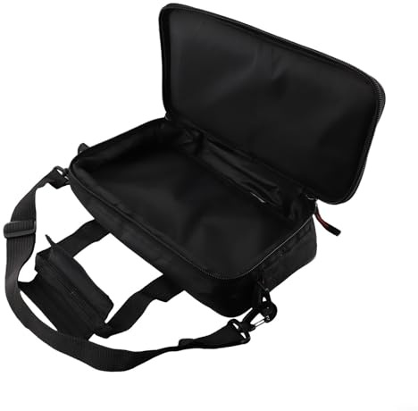 Gitarren-Effekt-Pedalboard-Tasche, tragbar, langlebig, Oxford-Stoff, einfacher Zugriff, mehrere Größen (34 x 18 x 7)