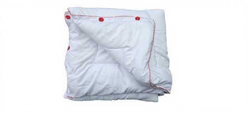 MaCouette DUO Demi-Couette Individuelle À Combiner pour Un Confort Personnalisé en Couple – Idéal et modulable 4 Saisons – Dormir Mieux Ensemble – 2 Tailles/3 densités au Choix (Léger,Tempéré,Chaud)