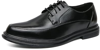 Bekväma snörskor för män – eleganta Oxford-skor för bröllop, jobb, kontor och bal