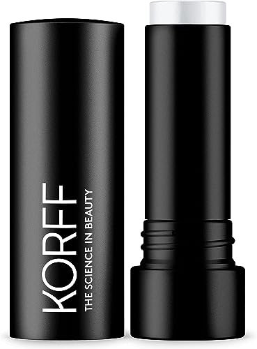 Korff Balsamo Labbra Idratante e Riparatore, Idrata le Labbra con Acido Ialuronico e Vitamina E, Texture Sottile e Trasparente, Confezione da 4ml
