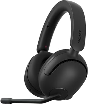 Sony INZONE H5 - Auriculares inalámbricos para Juegos, Sonido 360 Espacial para Juegos, Asiento cómodo, 28 Horas de duración de la batería, Baja latencia, micrófono Compatible con AI, PC y PS5