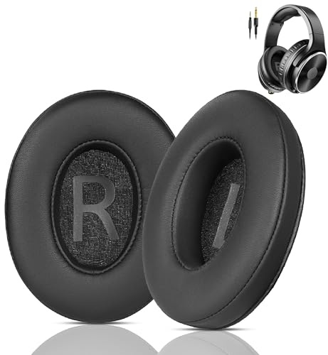 1 par de Almohadillas Auriculares para Studio HiFi Auriculares Compatible con OneOdio Studio HiFi Auriculares(Cuero proteico y Espuma viscoelástica Almohadillas de Repuesto para Auriculares)