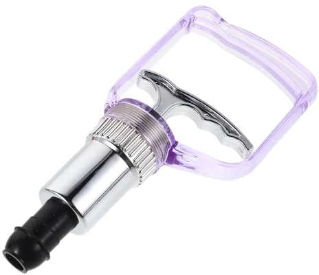 COLLBATH Handhållen Vakuumpump för Koppning Transparent Vakuumsugpump med Manual Funktion Portabel och Lätt att Rengöra Ersättningspump för Massage och Smärtlindring på Olika Kroppsområden