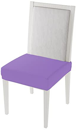 Italian Bed Linen Più Bello Fundas de Silla, Poliéster, Lila, 45x45x5 cm, 2 Unidades