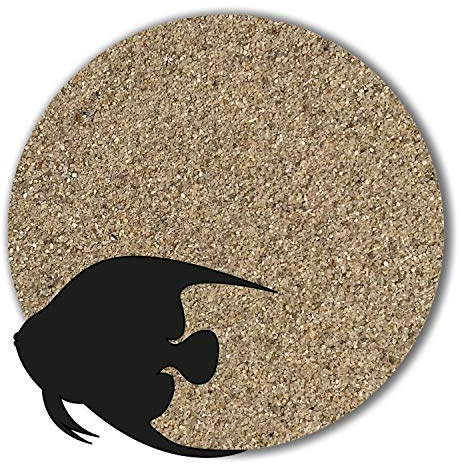 Anbobo Müller GmbH - Aquarium Sand/Aquarium Kies - 25 KG - 0,3-0,8mm - Natur - Deutsche Premiumqualität