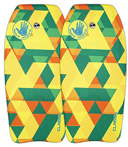 Body Glove Classic 37 Inch Bodyboard - EPS Core, Straight Leash Included for Men, Women, Kids - Durable, Surfing Waves Ocean Summer Fun Beach Water Body Board (37 INCH, 2 Pack Bundle) (2 Pack Bundle)