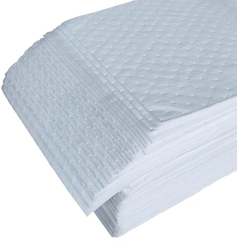 LJBD Rotolo Tappetini Assorbenti per Gocciolamento Olio Fuoriuscite(Solo per Olio/Carburante),Polipropilene Foglio Assorbente per Casa Garage Industriale Cucina(Size:100 Sheet,Color:Bianco)