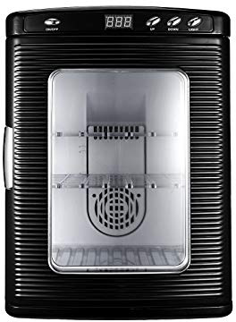 otmechl Incubadoras para Huevos de eclosión, incubadora de Laboratorio científico Reptil portátil Negro de 25L con 5 ° C-60 ° C, calefacción y enfriamiento de 220V para pequeños Reptiles