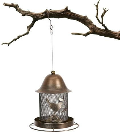 Comederos para Aves de Exterior,Plato Alimentador,Estación de Alimentación - para Jardín, Patio, Balcón
