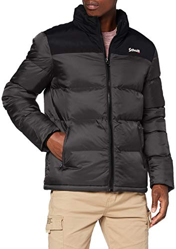 Schott NYC Unisex Utah Jacke, Anthrazit, XL