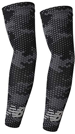 New Balance Unisex Outdoor Sports Compression Arm Sleeves, Arm Warmer, Multi Color Options (1 Pair)