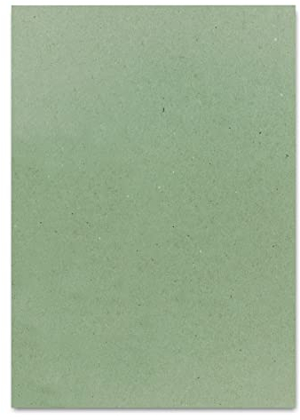 50 Blatt DIN A5 Papier - Naturpapier Grün - 120gr - 14,8 x 21cm - Bastelbogen Tonpapier Bastelpapier Briefbogen - FarbenFroh by GUSTAV NEUSER