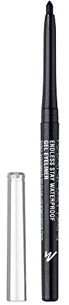 Manhattan Endless Stay Waterproof, Grauer Gel Eyeliner mit herausdrehbarer Mine ohne Anspitzen, Farbe Earl Grey 008, 1 x 2,6g