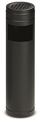 Stil Casa Posacenere Gettacarte in Metallo Verniciato. A Doppia Funzione, È Un Utile Complemento D'Arredo per Locali Pubblici, Uffici, Ambienti Esterni.Modello Tondo, Ø 14 Cm, Altezza 54 Cm.