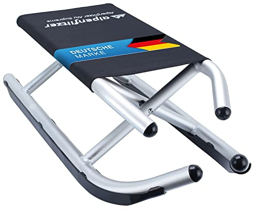 Alpenflitzer Alu-Schlitten Klappbarer Premium Schlitten Rennrodel Klappbar aus Aluminium Schlitten für Groß & klein