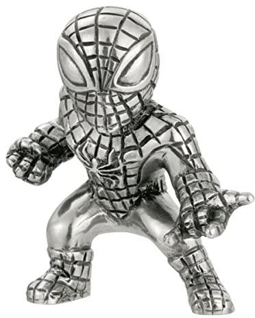 Royal Selangor Hand Finished Marvel Collection Pewter Spider-Man Miniature Figurine