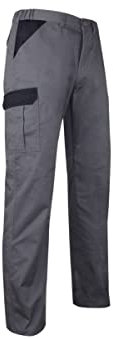 LMA Workwear 1499 PERCEUSE Pantalon Multipocket Taille 56 Gris/Noir