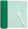 Chicken Wire Mesh Roll Plastic Mesh Fencing 8mm Hole Garden Fencing Mesh Fence Netting Poultry Breeding Netting Temporary Fencing for Yard Garden Balcony (Green, 40cm×9m)