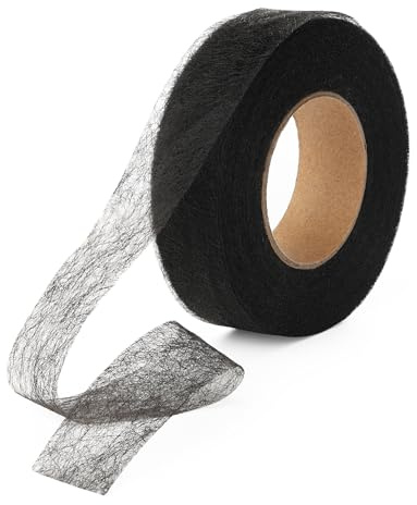 Acual Strong Hemming Tape, 25m*20mm Ironing Tape for Ironing | No-Sew Iron-On Fabric Tape For Hemming, Clothing Repairs, School Badges, Trousers And Fabric Bonding