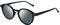 ZENOTTIC Sonnenbrille Polarisiert Rund Retro Klassisch UV 400 Schutz Vintage Rahmen für Herren Damen (MATT SCHWARZ + GRAU)