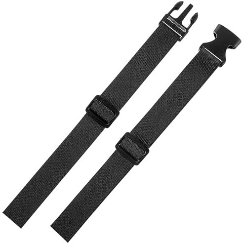 2 Stück Verstellbarer Rucksack Brustgurt,YmapincRucksackriemen Rutschfester Brustgurt für Schulranzen Schnellverschluss Rucksackgurt für Reisen Bergsteigen Wandern Schultasche(Schwarz)