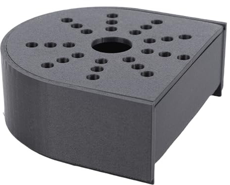 Zerodis Coffee Machine Parts Tray Heightened Spill Proof Removable Coffee Machine Drip Catcher Pan Cup Riser for Reduce Splashes Catching Drips And Spills