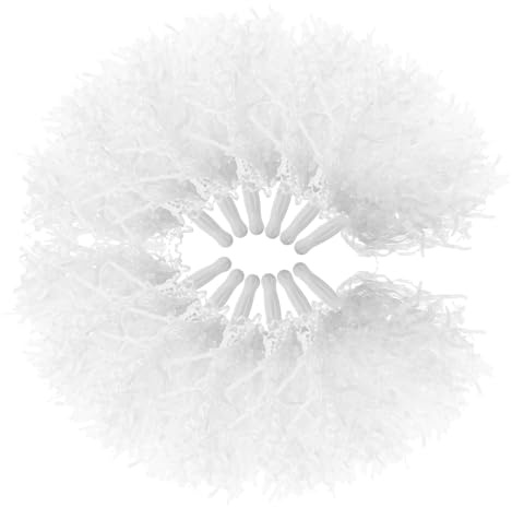 TOGEVAL Pompones para Animadoras 24 Piezas, Pompones de Plástico Reutilizables Agarre Seguro para Baile y Animación Deportiva, Accesorios para Equipo de Porristas en Competiciones