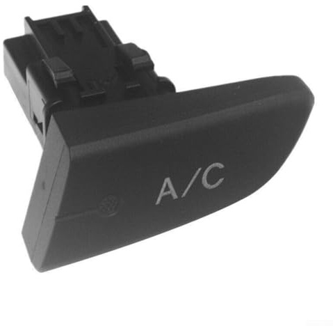 ZWEquipint Manopola Interruttore Aria condizionata Tappo Pulsante A/C per Toyota Aygo C1 2005-2014, manopola di Controllo di Ricambio in ABS, Nero