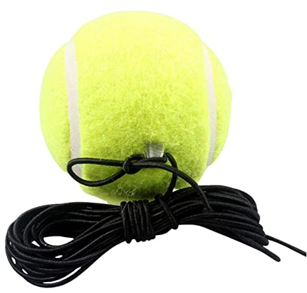 Palline da Allenamento per Tennis | Palline da Tennis Premium da Solo, Palline da Tennis con Corda, Attrezzatura da Tennis Portatile per l'auto-Pratica